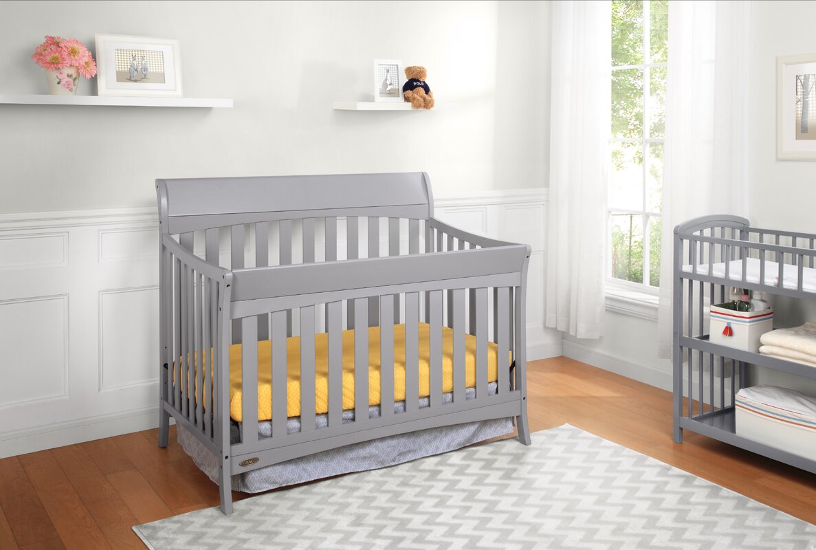 graco rory crib mattress size